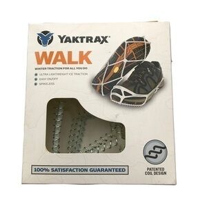 NIB Yaktrax Walk Ice Traction cleats for snow and ice Small